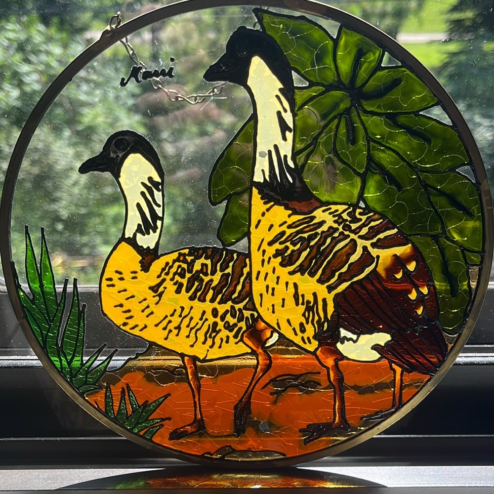 Original glass artwork from Maui
